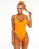 stroje kąpielowe PRETTY - jednoczęściowy strój - Sunny Orange 4