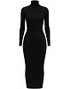 sukienki maxi damskie Sukienka  czarna  YY300060 1