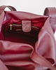 torby na ramię SOFTIE BAG - skórzana torebka szoperka - bordowa 4