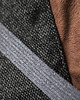 torby na ramię Szaro-brązowa duża torba z kominem patchwork 3