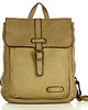 torby na ramię Miejski plecak skórzany w stylu old look handmade beżowy 1