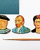 broszki Picasso malowany 1