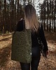 torby na ramię Torba Mr.m boucle oliwka/ uszy skóra naturalna 1