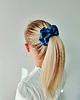 gumki do włosów Gumka jedwabna, scrunchie, frotka tajemnicza noc MAXI 2