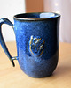 kubki Duży Kubek Serce Ceramiczne Głębia 550ml 2
