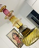 lampy wiszące Lampa wisząca szklana artdeco prl vintage retro Amber Glow 7