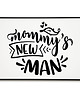 plakaty Plakat motywacyjny z napisem MOMMY'S NEW MAN 2