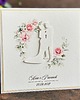 zaproszenia i kartki na ślub Personalizowana kartka ślubna z ozdobną kopertą / Wedding Charm, wp26 1