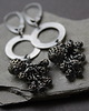 kolczyki swarovski Kolczyki Swarovski ażurowy wodospad 1