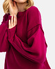 swetry damskie Sweter Cashmere Hug Ciemny Róż 3