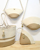 torby na ramię Kosz Mia Torba Shopper Ivory & Jute 2