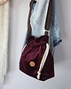 torebki mini Torebka sakiewka z weluru Bordo 1