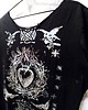 t-shirt damskie Koszulka  z sercem  s m 3