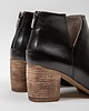 botki damskie SKÓRZANE BOTKI DO KOSTKI ZAPATO 501 CZARNY 5