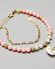 bransoletki z kamieni naturalnych Sea collection /koral pink/ 17.07.25/ bransoletka 2