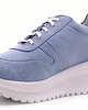 sneakersy damskie Sneakersy skórzane    (6752) 4