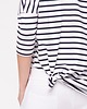 t-shirt damskie Bluzka bawełniana w paski Capri Look 124 7