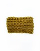 opaski do włosów Oliwkowa opaska turban z wełny peruwiańskiej 5