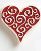 magnesy Serce od serca, magnes czerwony w pudełku 1