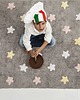 dywany Dywan Bawełniany Tricolor Star Grey Pink 120x160 cm Lorena Canals 4