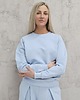 komplety damskie Sarai wygodny komplet bluza i szerokie spodnie z zakładkami Baby blue 6