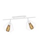 lampy wiszące Czarna lampa sufitowa na listwie z regulowanymi kloszami HOUSTON LOFT 3