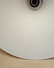 lampy wiszące Duńska lampa wisząca z lat 60. z pomarańczowym kloszem 7