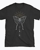 t-shirty męskie Koszulka - Święta geometria - Motyl z gwiezdnym ornamentem 1