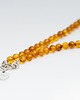 korale Naszyjnik bursztynowy KULKA regularna 7