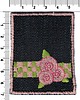 naszywki na ubrania Naszywka naprasowanka RÓŻE ŁATA termoprzylepna haft 5,7x7,2cm 1
