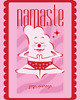plakaty Plakat Joga Pieroga Namaste 2