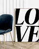 plakaty Plakat Love napis 2