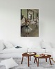 puzzle dla dzieci Puzzle drewniane LEKCJA TAŃCA Edgar Degas 700 el wyjątkowe kształty XXL 4