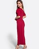 sukienki maxi damskie Suknia Denise bordo 1