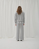 bluza bez kaptura damska Bluza Described z bawełny poduchy light grey 2