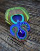 broszki Peacock Eye- broszka soutache 4