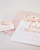 kartki okolicznościowe - wydruki Baby shower - zaproszenie dla gości 1