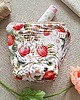 kosmetyczki DUŻA(kwadrat) kosmetyczka Bohomazy Strawberry Patch - handmade 1