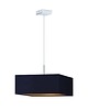 lampy wiszące Czarna lampa wisząca do salonu BOGOTA GOLD 7