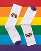 skarpetki męskie "Love is Love" - kolorowe skarpety BANANA SOCKS - tęczowe kolory (unisex) 2