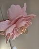 lampy do pokoju dziecka Różowa lampa wisząca - kwiat peonia 3