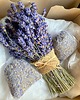 świeczniki i świece Lawenda prezent  bukiet i woreczeki 6