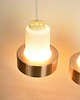 lampy wiszące Żyrandol  kaskadowy, VEB Narva Leuchten, Niemcy, lata 70. 6