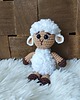 misie i maskotki Mini owieczka, owca 2