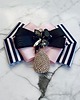 broszki Brosza  z czarną ozdobą w stylu glamour  NEW 2