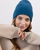 czapki damskie Czapka Gentle Cashmere Morska 2
