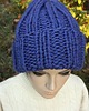 czapki damskie Chabrowa czapka  chunky beanie  z wełną 3