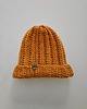 czapki damskie Czapka wełniana w kolorze mandarynki 1