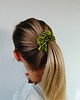 gumki do włosów Gumka jedwabna, scrunchie, frotka soczyste jabłko MIDI 2