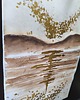grafiki i ilustracje PROMOCJA! Złote akwarele 30x42 abstrakcja morze szlagmetal złoto folia Golden 5